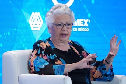 María Marván, en Ciudad de México, en junio de 2023.
