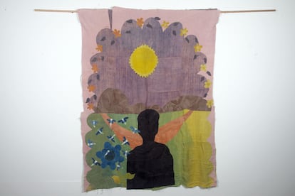 Pieza textil del proyecto 'From the groundup', del británico Oscar Crabb.