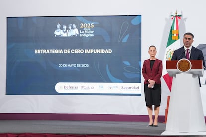 Claudia Sheinbaum y Omar García Harfuch