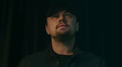 Leonardo DiCaprio frente al &lsquo;Salvator Mundi&rsquo;, en el v&iacute;deo difundido por Christie&#039;s.