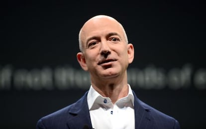 El fundador de Amazon y nuevo dueño de The Washington Post, Jeff Bezos.