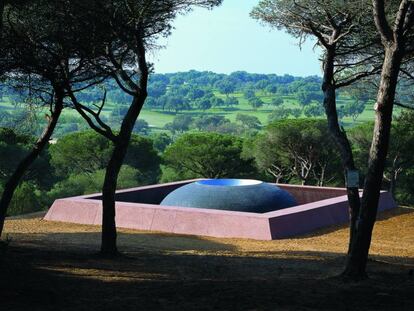 'Second Wind 2005', del artista estadounidense James Turrell (Los Ángeles, 1943), en la Fundación NMAC de Vejer (Cádiz).