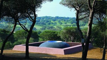 'Second Wind 2005', del artista estadounidense James Turrell (Los Ángeles, 1943), en la Fundación NMAC de Vejer (Cádiz).