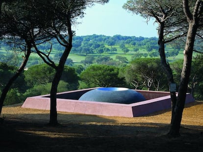 'Second Wind 2005', del artista estadounidense James Turrell (Los Ángeles, 1943), en la Fundación NMAC de Vejer (Cádiz).