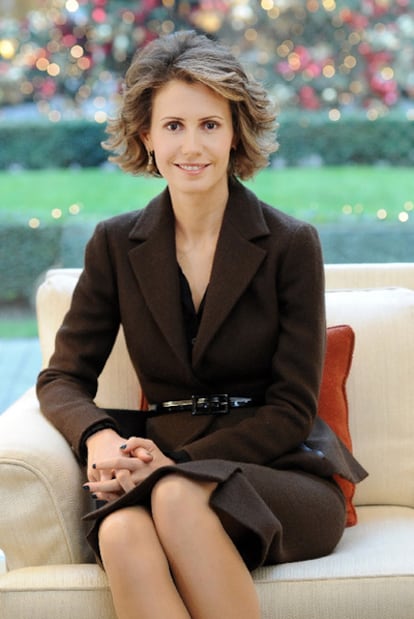 Asma al Assad, primera dama de Siria.