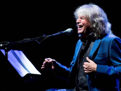 Jos&eacute; Merc&eacute; durante la clausura de la Bienal de Sevilla 2016.  
 
 