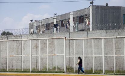 The Santa Martha Acatitla penitentiary in Mexico City.