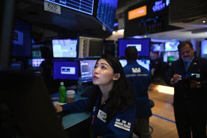 Operadores de la Bolsa de Nueva York el pasado 2 de octubre.