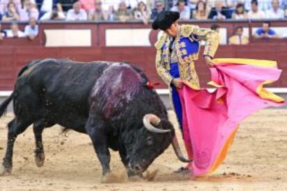 El diestro Juan Mora, en la Feria de San Isidro de 2011