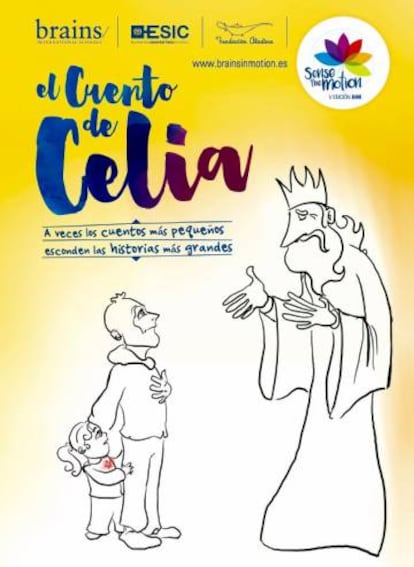 Portada del cuento de Celia.