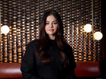 Selena Gomez durante la promoción de 'Emilia Pérez'.