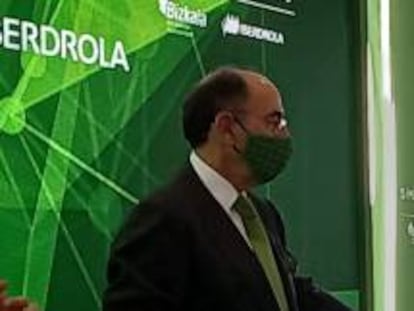 El  presidente de Iberdrola, Ignacio Sánchez Galán.
 