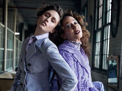 Pat y Anna Cleveland, musas que brillan con luz propia