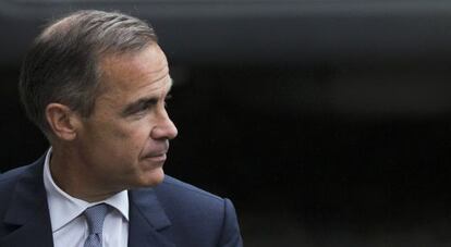 Mark Carney, gobernador del Banco de Inglaterra.  