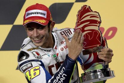 Rossi logra la primera victoria de la temporada.