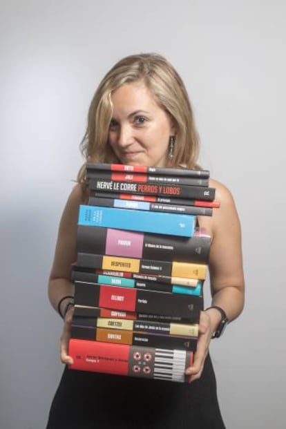 L'editora Carme Riera.