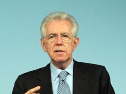 El primer ministro italiano, Mario Monti. EFE/Archivo