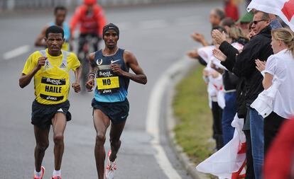 Mo Farah, em Londres