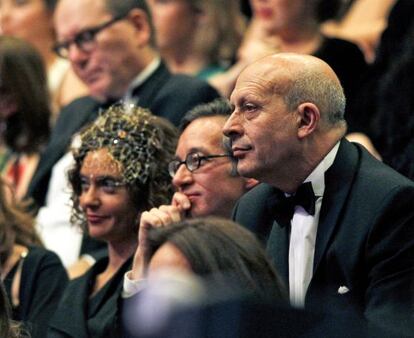 El ministro de Cultura, José Ignacio Wert, durante la gala de la XXVII edición de los premios Goya.