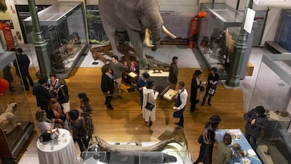 La celebración del cumpleaños de Darwin en el Museo Nacional de Ciencias Naturales.