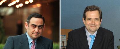 Manuel Rodríguez de Castro, a la izquierda, y Miguel Osuna.