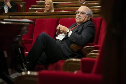El conseller d'Economia i Coneixement, Andreu Mas-Colell.