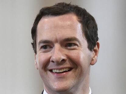 El minsitro de Finanzas brit&aacute;nico, George Osborne.