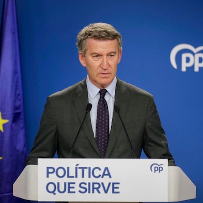 Fotos Rueda De Prensa Pte Pp Alberto Núñez Feijóo
REMITIDA / HANDOUT por Partido Popular
Fotografía remitida a medios de comunicación exclusivamente para ilustrar la noticia a la que hace referencia la imagen, y citando la procedencia de la imagen en la firma
29/05/2025
