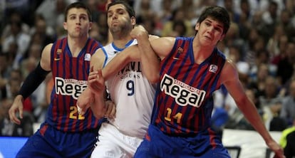 Imagen del quinto partido de la final de ACB