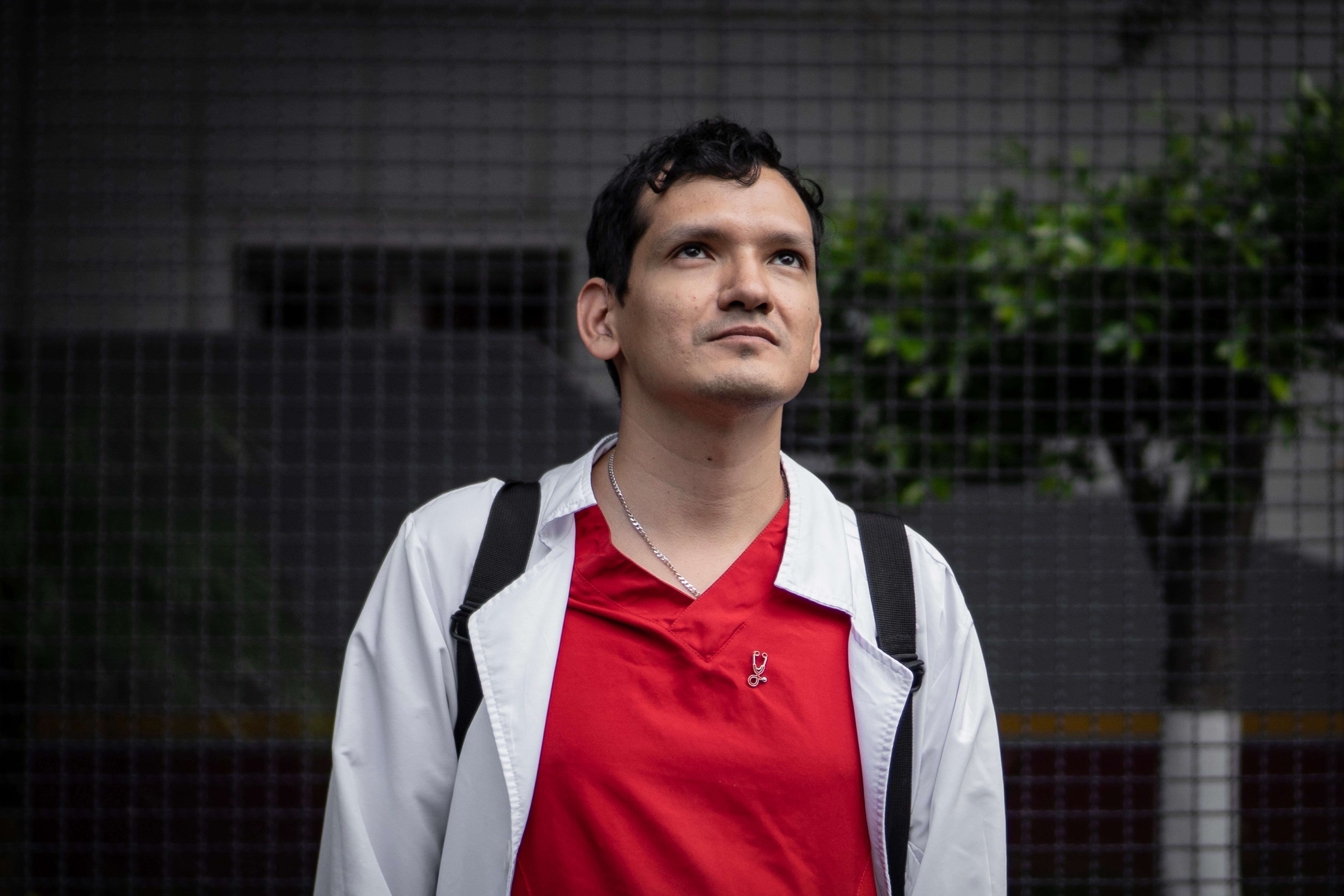 El doctor Henoch Díaz, en Ciudad de México.