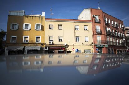 Zona final de la calle Saavedra Fajardo, de Madrid, donde estaba 'La Quinta del Sordo', la casa de Goya y en la que pintó las 'Pinturas negras'.