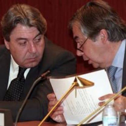 Alberto Alcocer y Alberto Cortina, en una imagen de 2002