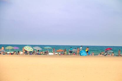 La playa es bonita, bonita