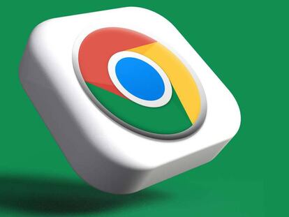 Logo de Google Chrome fondo