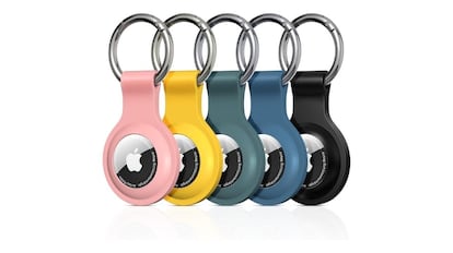 Wallets with compartment for AirTag