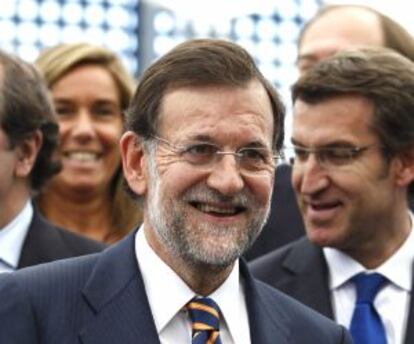 El presidente del PP, Mariano Rajoy.