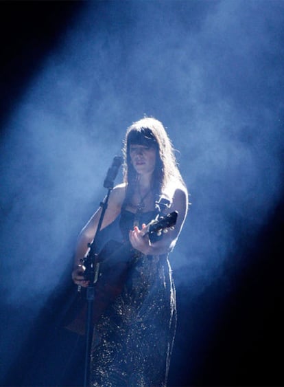 Feist, en una actuación de febrero en Los Ángeles.