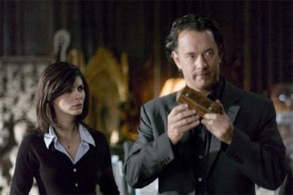 Fotograma de la película &#39;El Código da Vinci&#39; protagonizada por Tom Hanks y Audrey Tautou
