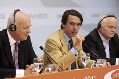 Aznar, en la inauguración del campus de verano de FAES.