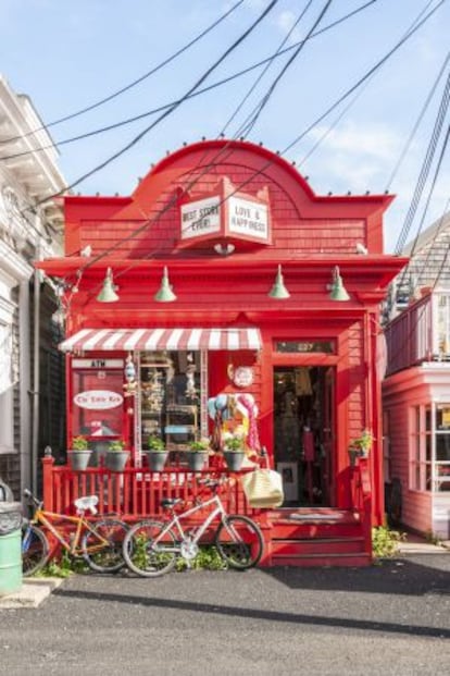 Una tienda de Provincetown, en Cape Cod.