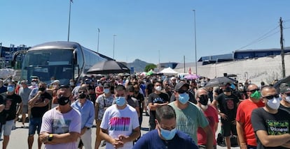 Asamblea de trabajadores de Nissan