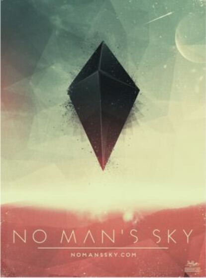 Póster del videojuego 'No man's sky', de Hello Games.