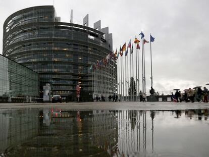 Sede del Parlamento Europeo en en Estrasburgo.