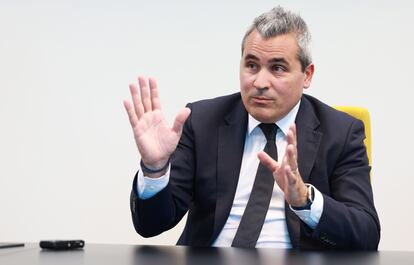 Josep Maria Recasens, director de estrategia y desarrollo de negocio del grupo Renault, durante una entrevista con CincoDías en octubre.