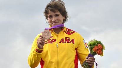 Chourraut, con la medalla de bronce