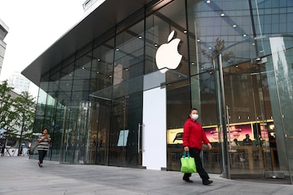 An Apple American brand store in Beijing, China, this May 12. 