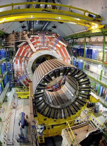 Vista del Gran Colisionador de Hadrones (LHC, por sus siglas en inglés).