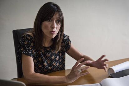 Núria Parlon, en su despacho de la alcaldia