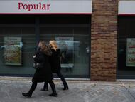 Sucursal Banco Popular en Madrid, en una foto de archivo.