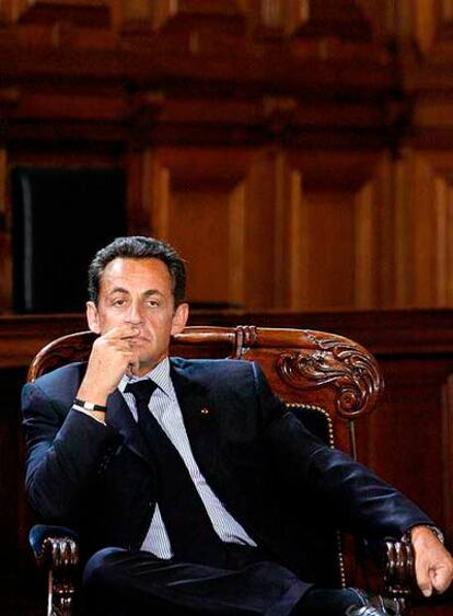 Nicolas Sarkozy, el presidente que parece empeñado en cambiar o cuando menos reformar Francia.